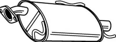 Глушитель выхлопных газов конечный WALKER купить