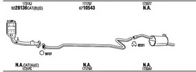 Система выпуска ОГ WALKER купить