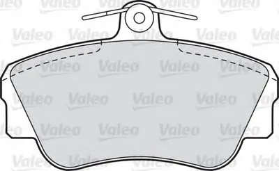 Комплект тормозных колодок, дисковый тормоз VALEO купить