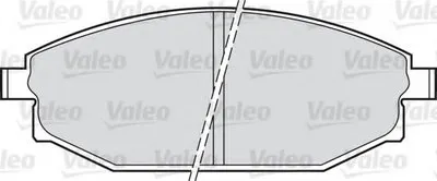 Комплект тормозных колодок, дисковый тормоз VALEO купить