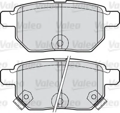 Комплект тормозных колодок, дисковый тормоз VALEO купить