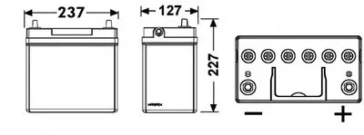 Стартерная аккумуляторная батарея; Стартерная аккумуляторная батарея EXCELL ** EXIDE купить