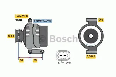 Генератор BOSCH купить