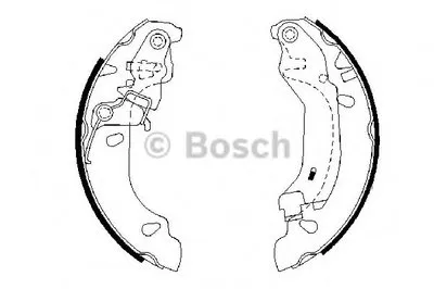 Комплект тормозных колодок BOSCH купить