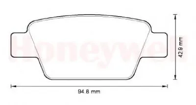 Комплект тормозных колодок, дисковый тормоз JURID купить