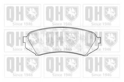 Комплект тормозных колодок, дисковый тормоз QUINTON HAZELL купить