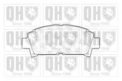 Комплект тормозных колодок, дисковый тормоз QUINTON HAZELL купить