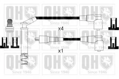 Комплект проводов зажигания CI QUINTON HAZELL купить