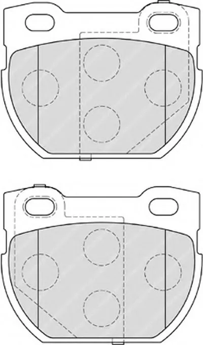 Комплект тормозных колодок, дисковый тормоз PREMIER FERODO купить