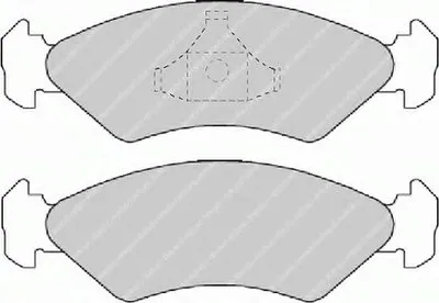 Комплект тормозных колодок, дисковый тормоз PREMIER FERODO купить