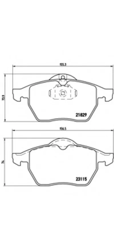 Комплект тормозных колодок, дисковый тормоз DIRECTIONAL BRAKE PADS BREMBO купить