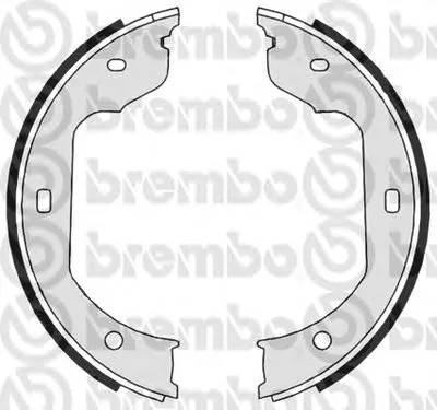 Комплект тормозных колодок, стояночная тормозная система BREMBO купить