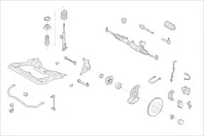 Подвеска колеса DELPHI купить