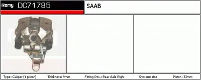 Тормозной суппорт Remanufactured REMY (Multiline) DELCO REMY купить