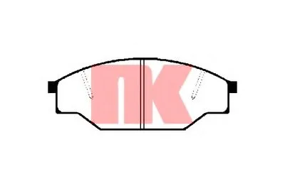 Комплект тормозных колодок, дисковый тормоз NK купить