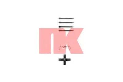 Комплектующие, колодки дискового тормоза NK купить