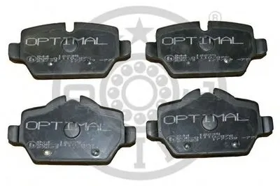 Комплект тормозных колодок, дисковый тормоз OPTIMAL купить