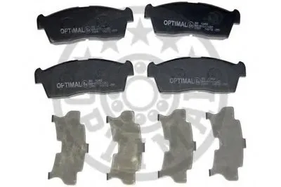 Комплект тормозных колодок, дисковый тормоз OPTIMAL купить