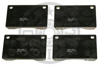 Комплект тормозных колодок, дисковый тормоз OPTIMAL купить