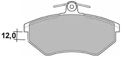 Комплект тормозных колодок, дисковый тормоз MAPCO купить