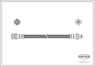 Тормозной шланг CORTECO купить