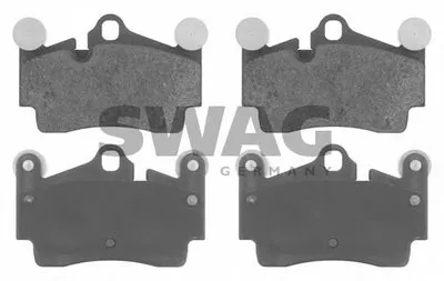 Комплект тормозных колодок, дисковый тормоз SWAG купить