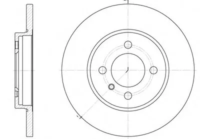 Тормозной диск REMSA купить