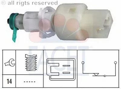 Выключатель фонаря сигнала торможения FACET купить