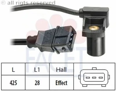 Датчик, положение распределительного вала FACET купить