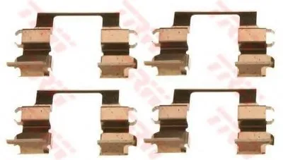 Комплектующие, колодки дискового тормоза TRW купить