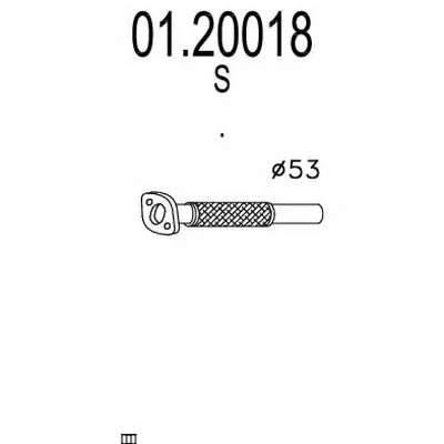 Труба выхлопного газа MTS купить