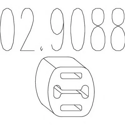 Буфер, глушитель MTS купить