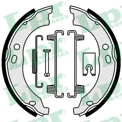 Комплект тормозных колодок, стояночная тормозная система LPR купить