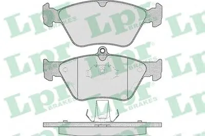Комплект тормозных колодок, дисковый тормоз LPR купить