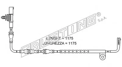 Сигнализатор, износ тормозных колодок TRUSTING купить