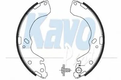 Комплект тормозных колодок MK KASHIYAMA KAVO PARTS купить