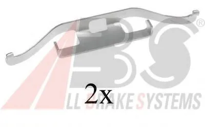 Комплектующие, колодки дискового тормоза A.B.S. купить