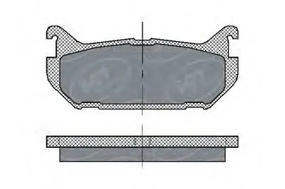 Комплект тормозных колодок, дисковый тормоз SCT Germany купить