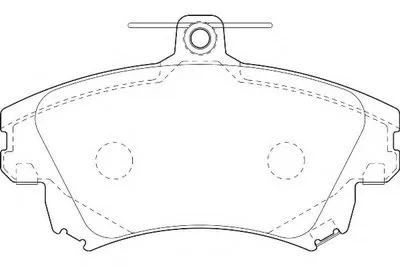 Комплект тормозных колодок, дисковый тормоз DURON купить