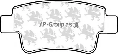 Комплект тормозных колодок, дисковый тормоз QH JP GROUP купить