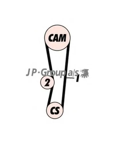 Комплект ремня ГРМ QH JP GROUP купить
