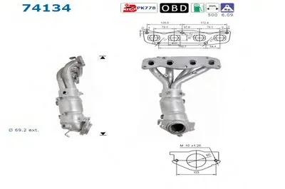Катализатор для переоборудования AS купить