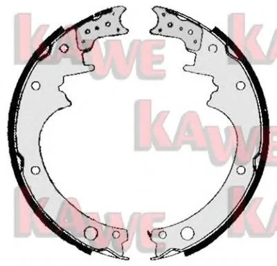 Комплект тормозных колодок KAWE купить
