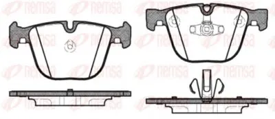 Комплект тормозных колодок, дисковый тормоз KAWE купить