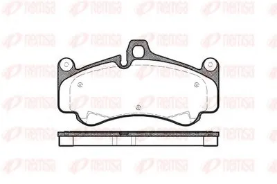 Комплект тормозных колодок, дисковый тормоз KAWE купить