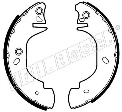 Комплект тормозных колодок REPARATION KIT fri.tech. купить
