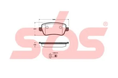 Комплект тормозных колодок, дисковый тормоз sbs купить