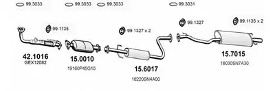 Система выпуска ОГ ASSO купить