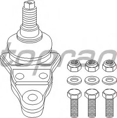 Шаровой шарнир TOPRAN купить
