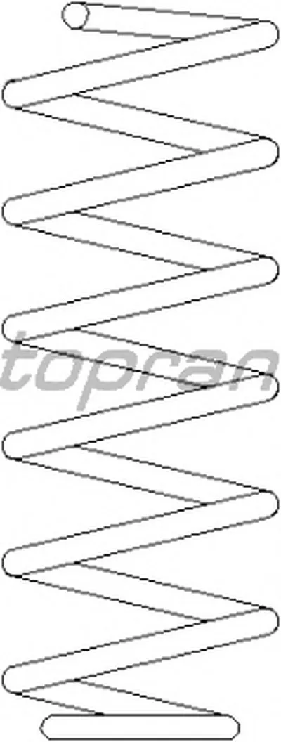 винтовая пружина TOPRAN купить